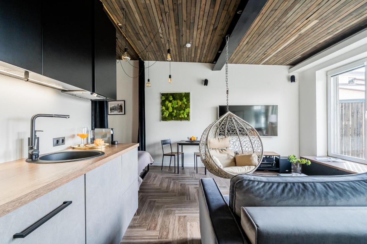 Cute Apartment Siauliai Free Parking Luaran gambar